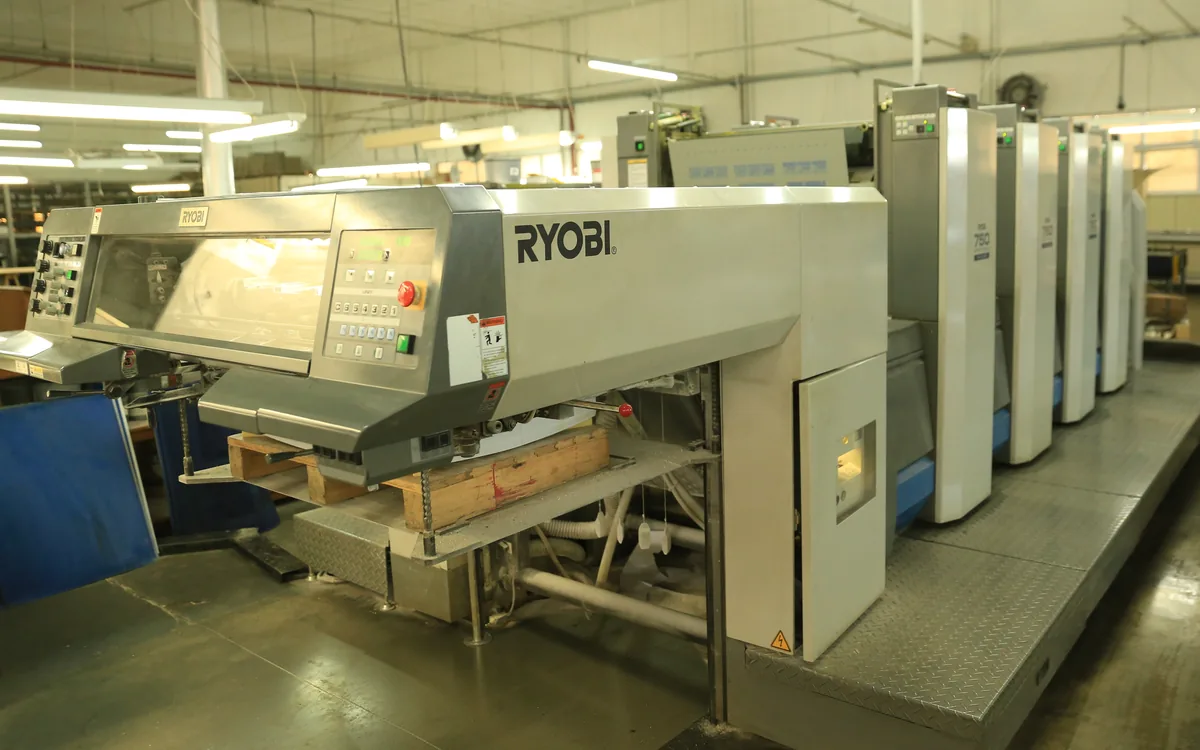 Impressora offset Ryobi